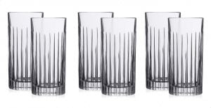 RCR Glass Drinkware Set Of 6 Pieces